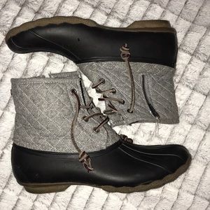 Steve Madden duck boots